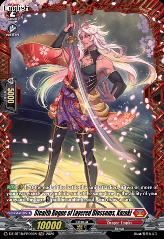 Stealth Rogue of Layered Blossoms, Kazaki (FR)