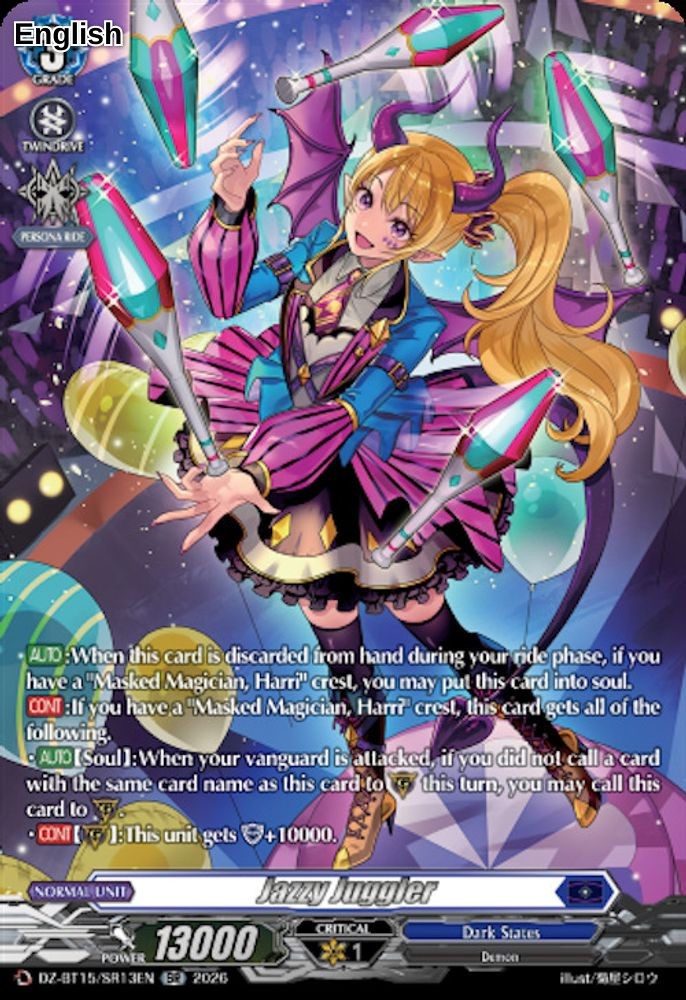 Jazzy Juggler (SR)