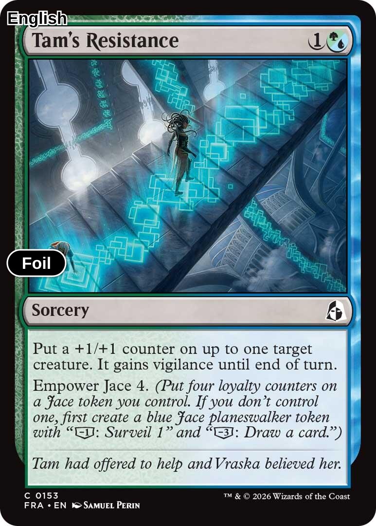 Tam's Resistance [FRA - 153] C Reality Fracture - Foil