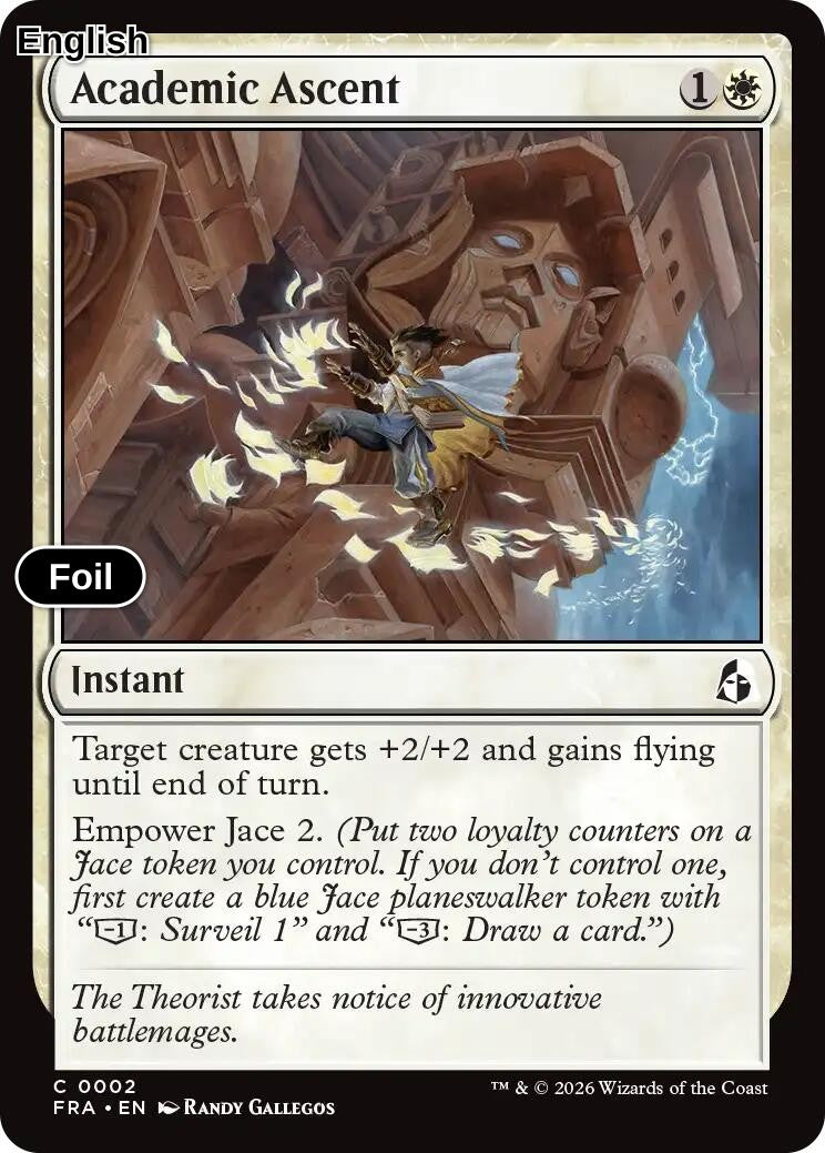 Academic Ascent [FRA - 2] C Reality Fracture - Foil