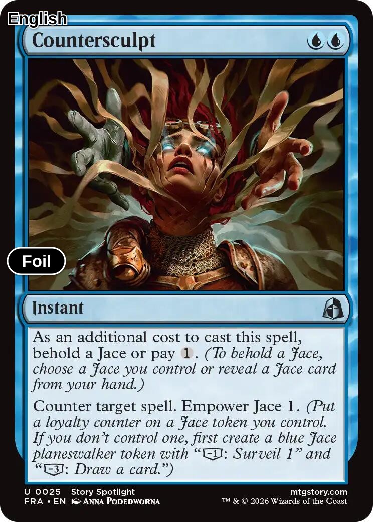 Countersculpt [FRA - 25] U Reality Fracture - Foil