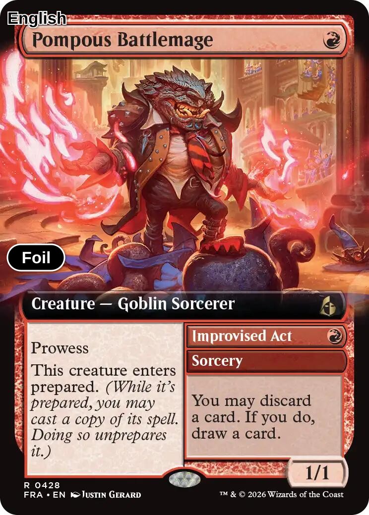 Pompous Battlemage (Extended Art)