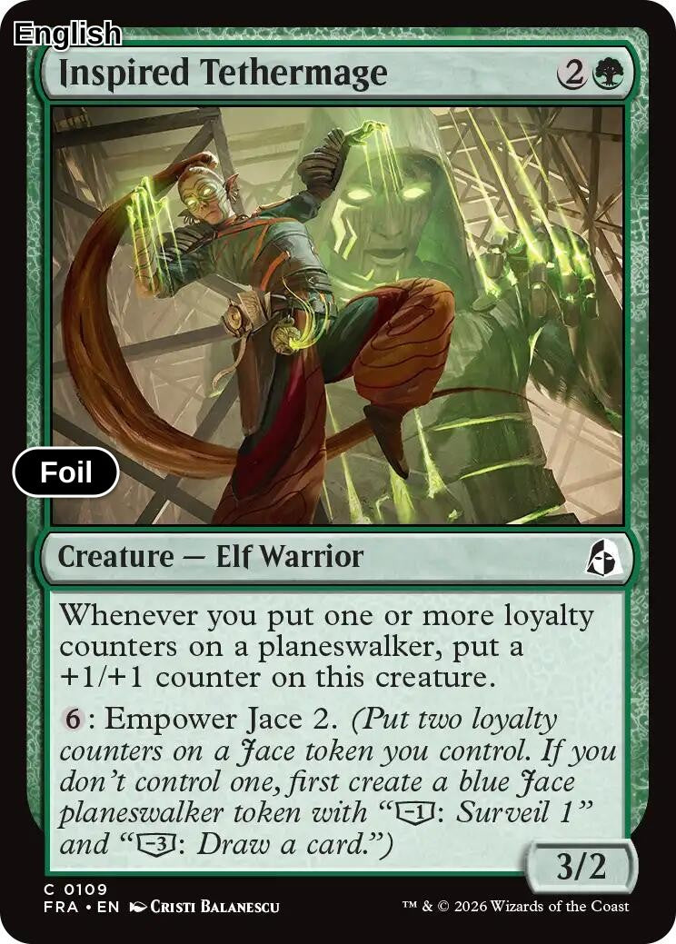 Inspired Tethermage [FRA - 109] C Reality Fracture - Foil