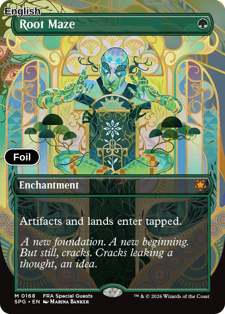 Root Maze (Borderless)