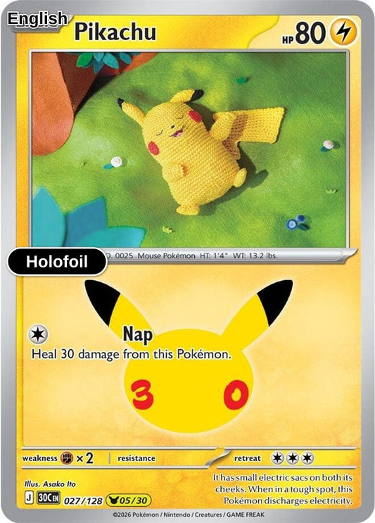 Pikachu - 027/128