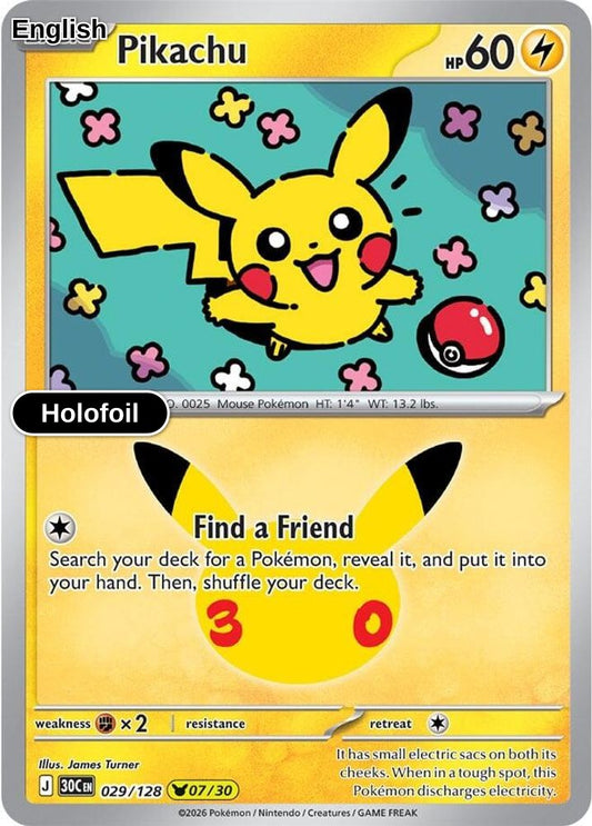 Pikachu - 029/128