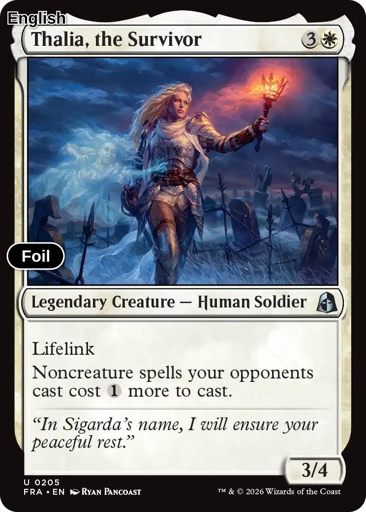 Thalia, the Survivor [FRA - 205] U Reality Fracture - Foil