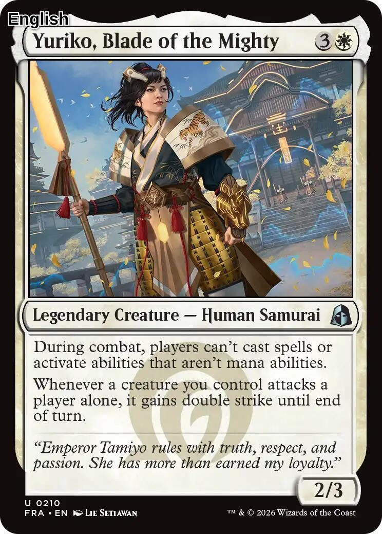 Yuriko, Blade of the Mighty [FRA - 210] U Reality Fracture