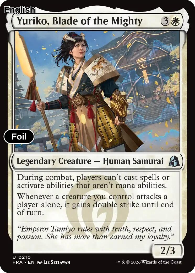 Yuriko, Blade of the Mighty [FRA - 210] U Reality Fracture - Foil