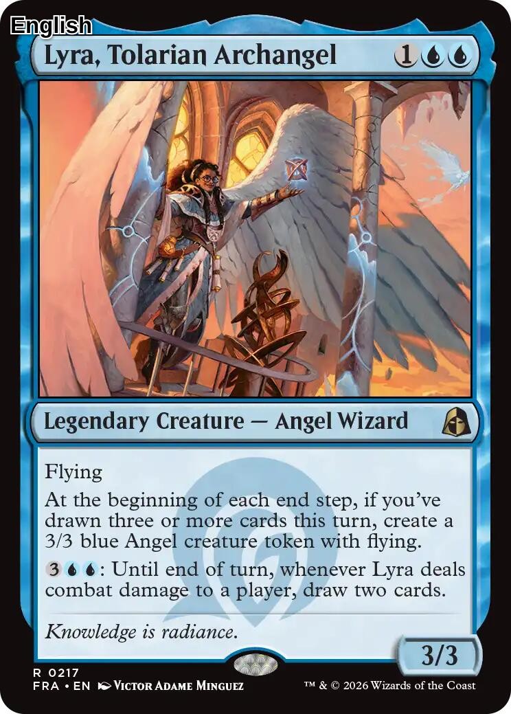 Lyra, Tolarian Archangel [FRA - 217] R Reality Fracture