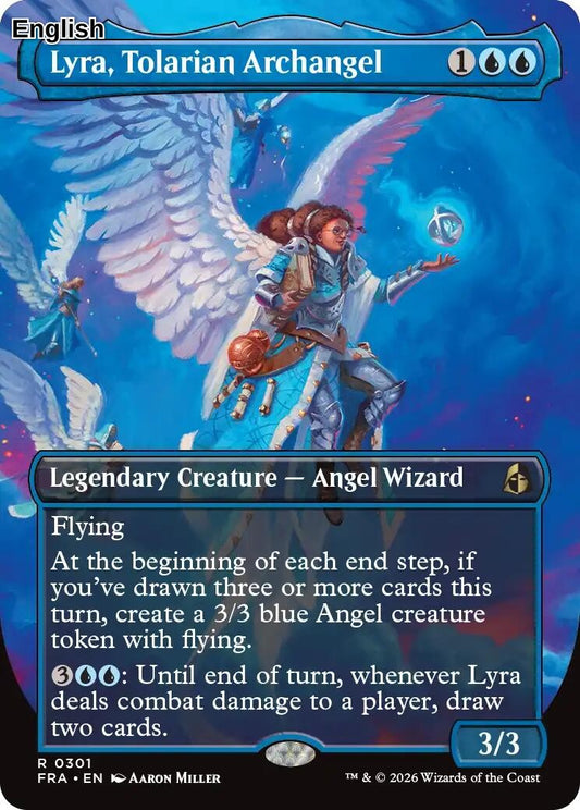 Lyra, Tolarian Archangel (Borderless) [FRA - 301] R Reality Fracture