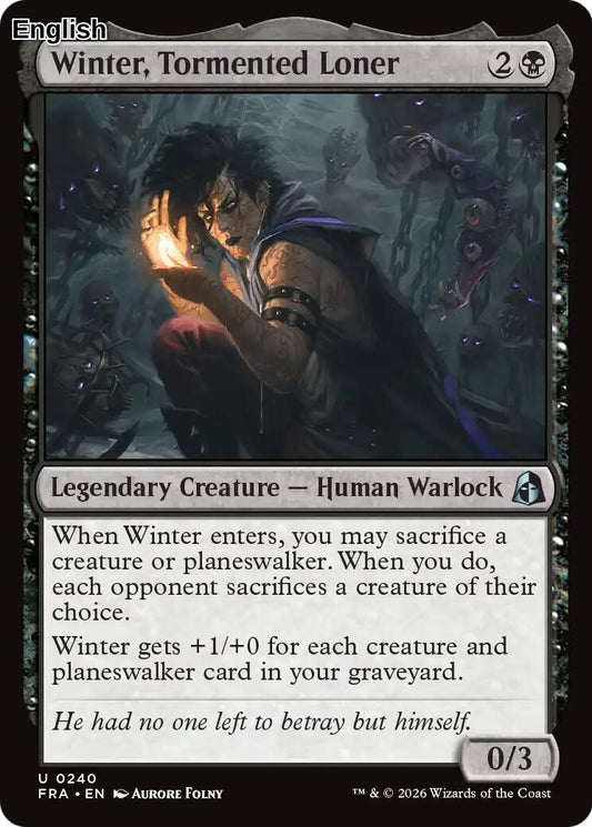 Winter, Tormented Loner