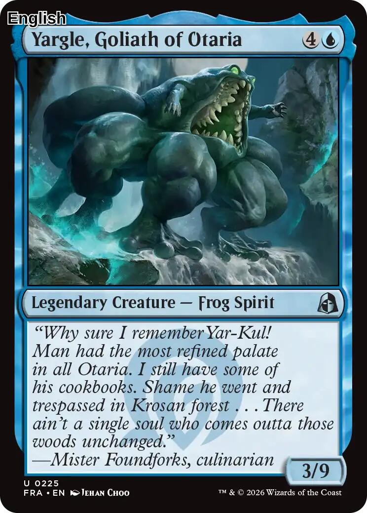 Yargle, Goliath of Otaria