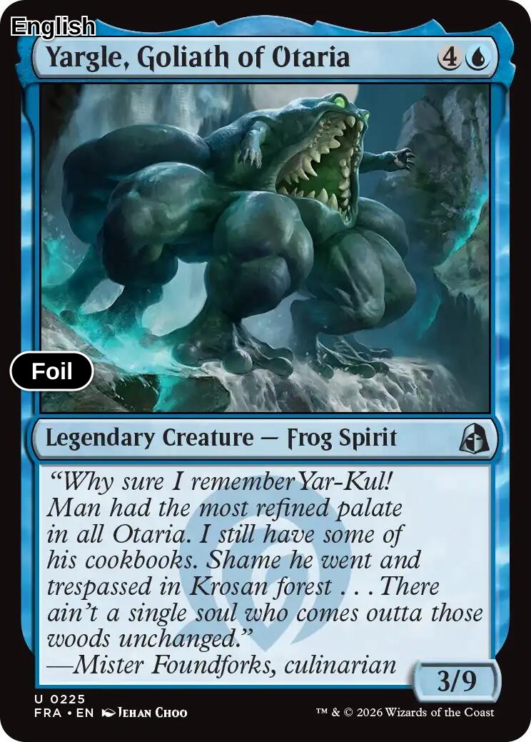 Yargle, Goliath of Otaria [FRA - 225] U Reality Fracture - Foil