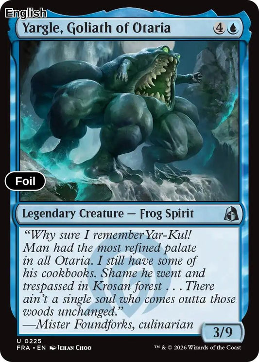 Yargle, Goliath of Otaria [FRA - 225] U Reality Fracture - Foil