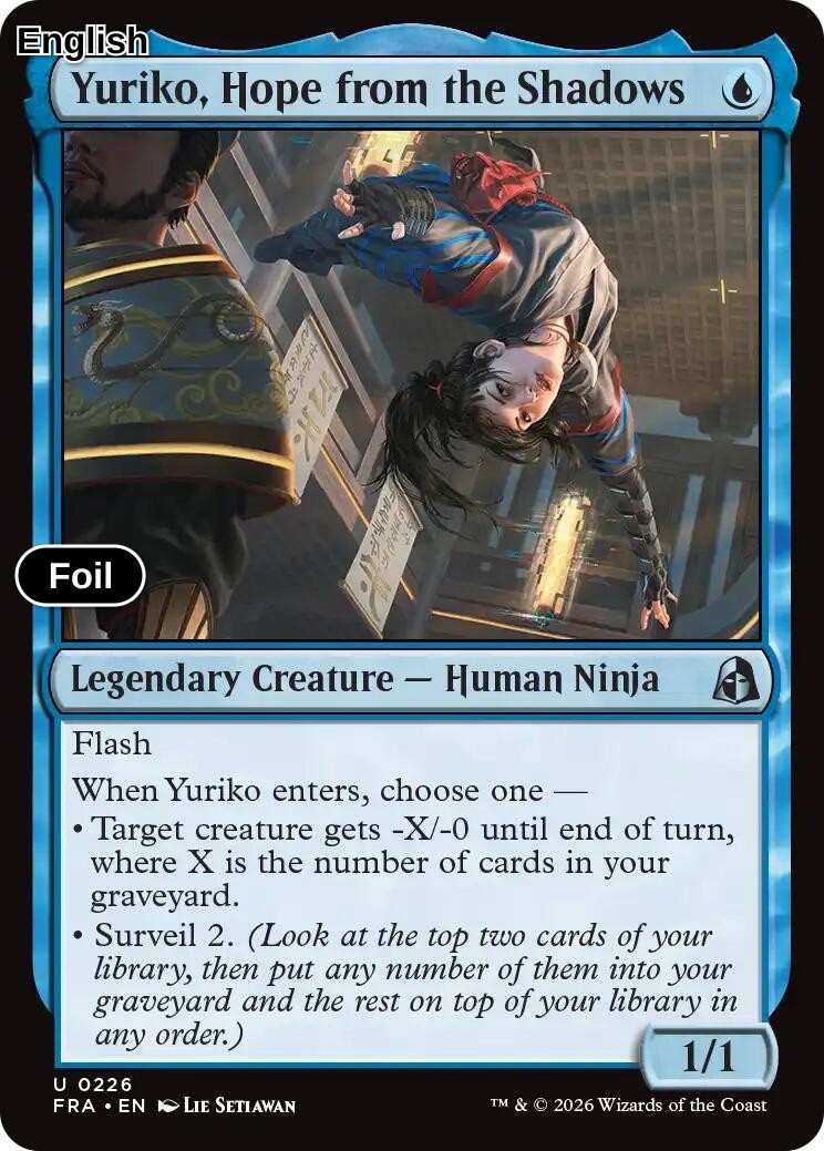 Yuriko, Hope from the Shadows [FRA - 226] U Reality Fracture - Foil
