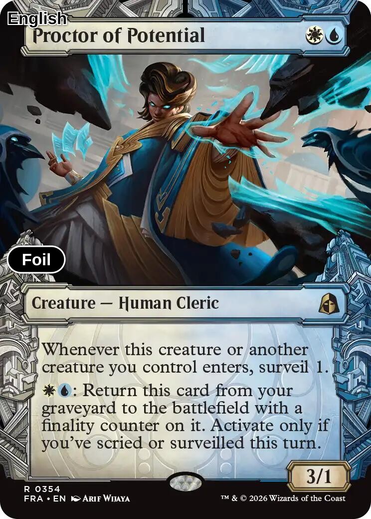 Proctor of Potential (Showcase) [FRA - 354] R Reality Fracture - Foil