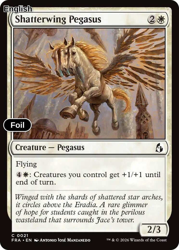 Shatterwing Pegasus [FRA - 21] C Reality Fracture - Foil