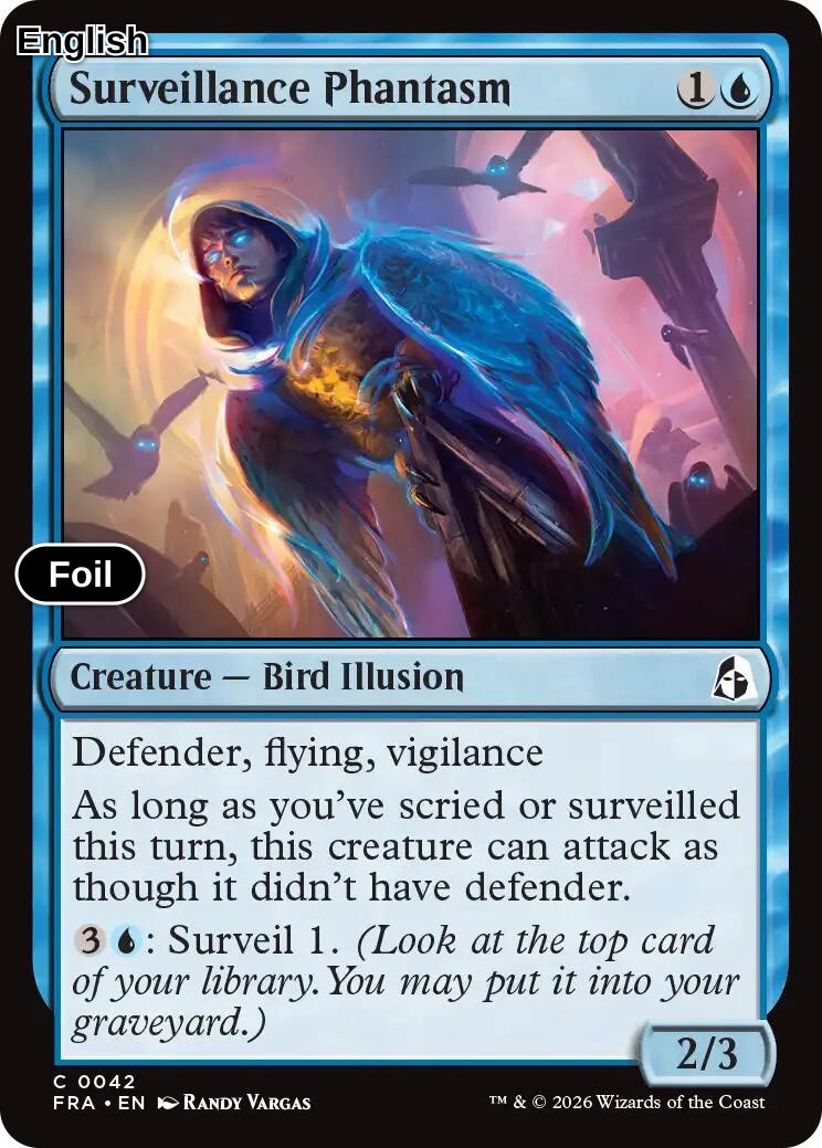 Surveillance Phantasm [FRA - 42] C Reality Fracture - Foil