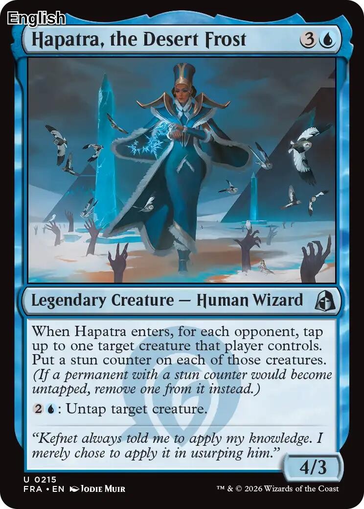 Hapatra, the Desert Frost