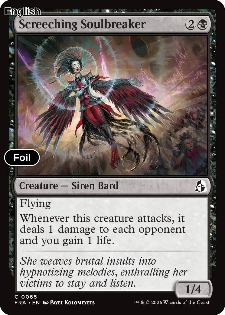 Screeching Soulbreaker [FRA - 65] C Reality Fracture - Foil