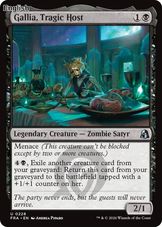 Gallia, Tragic Host