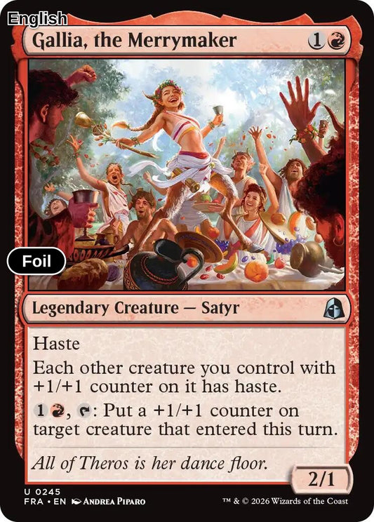 Gallia, the Merrymaker [FRA - 245] U Reality Fracture - Foil