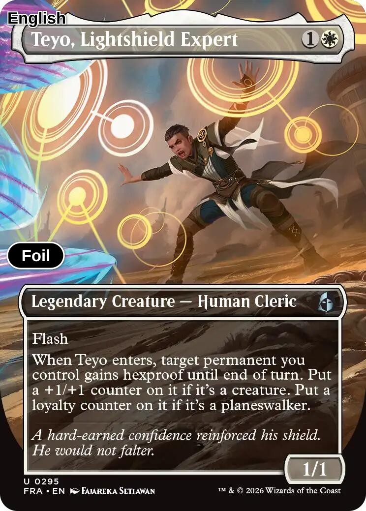 Teyo, Lightshield Expert (Borderless) [FRA - 295] U Reality Fracture - Foil