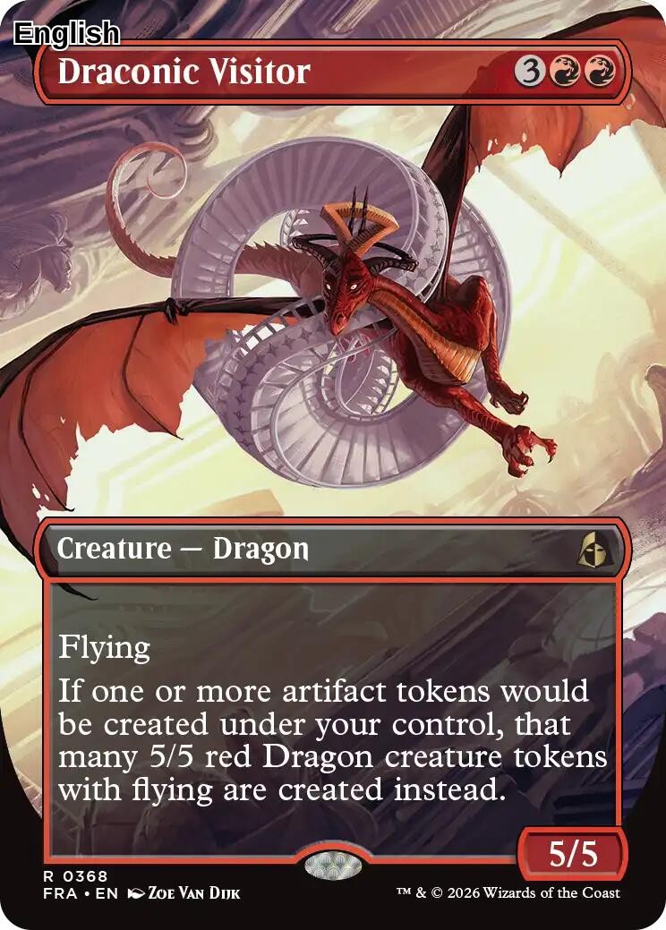 Draconic Visitor (Borderless) [FRA - 368] R Reality Fracture