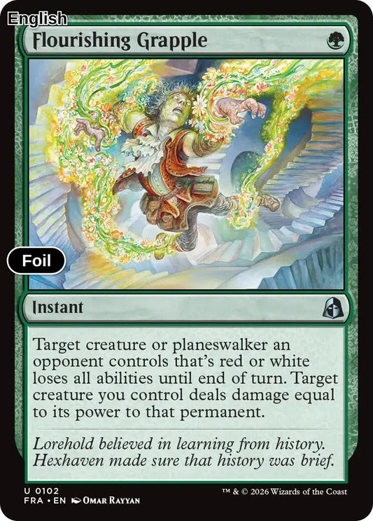 Flourishing Grapple [FRA - 102] U Reality Fracture - Foil