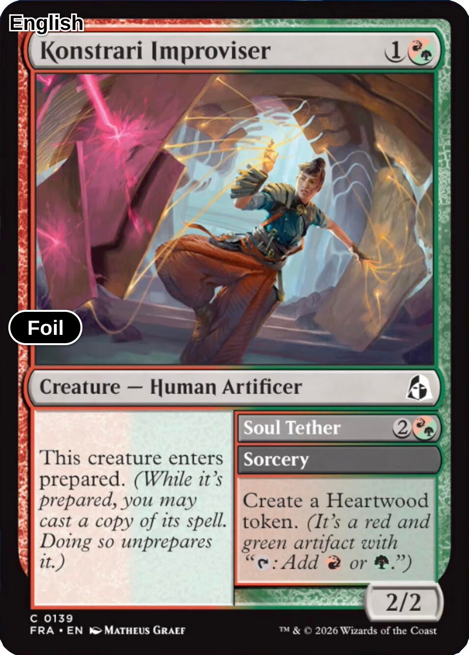 Konstrari Improviser [FRA - 139] C Reality Fracture - Foil
