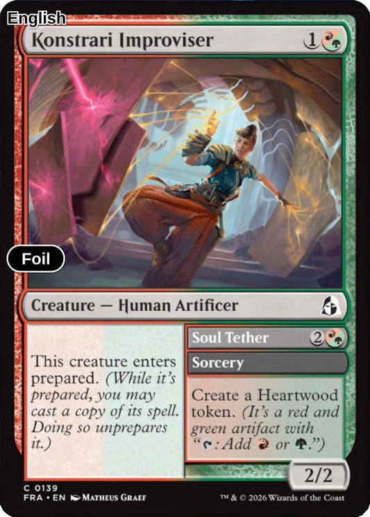 Konstrari Improviser [FRA - 139] C Reality Fracture - Foil