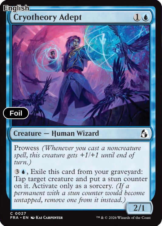 Cryotheory Adept [FRA - 27] C Reality Fracture - Foil
