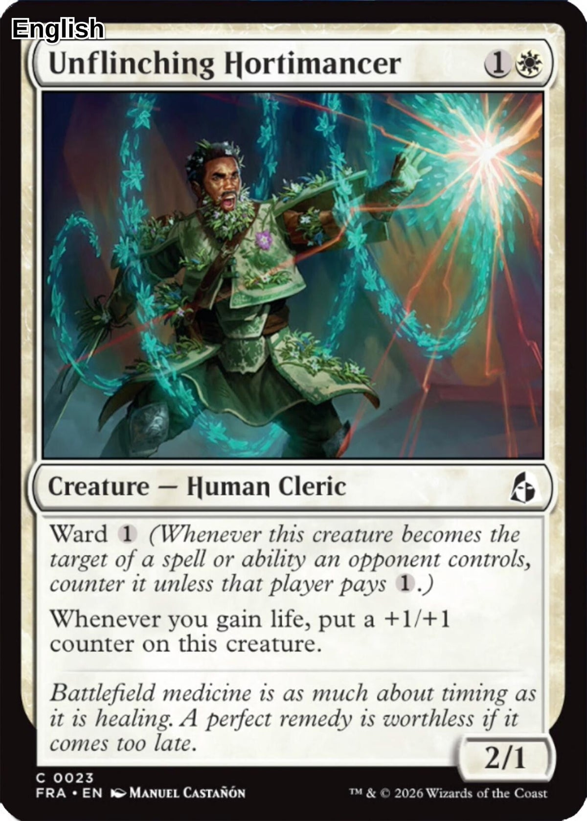 Unflinching Hortimancer