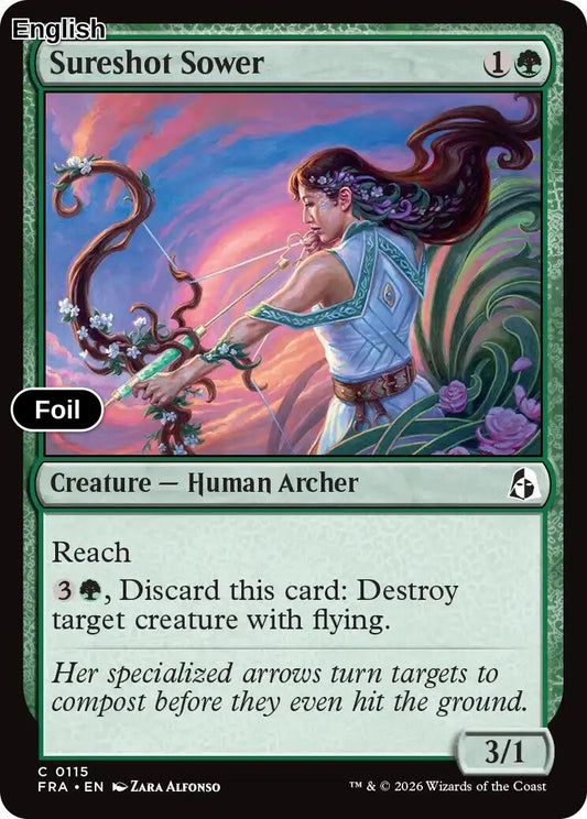 Sureshot Sower [FRA - 115] C Reality Fracture - Foil