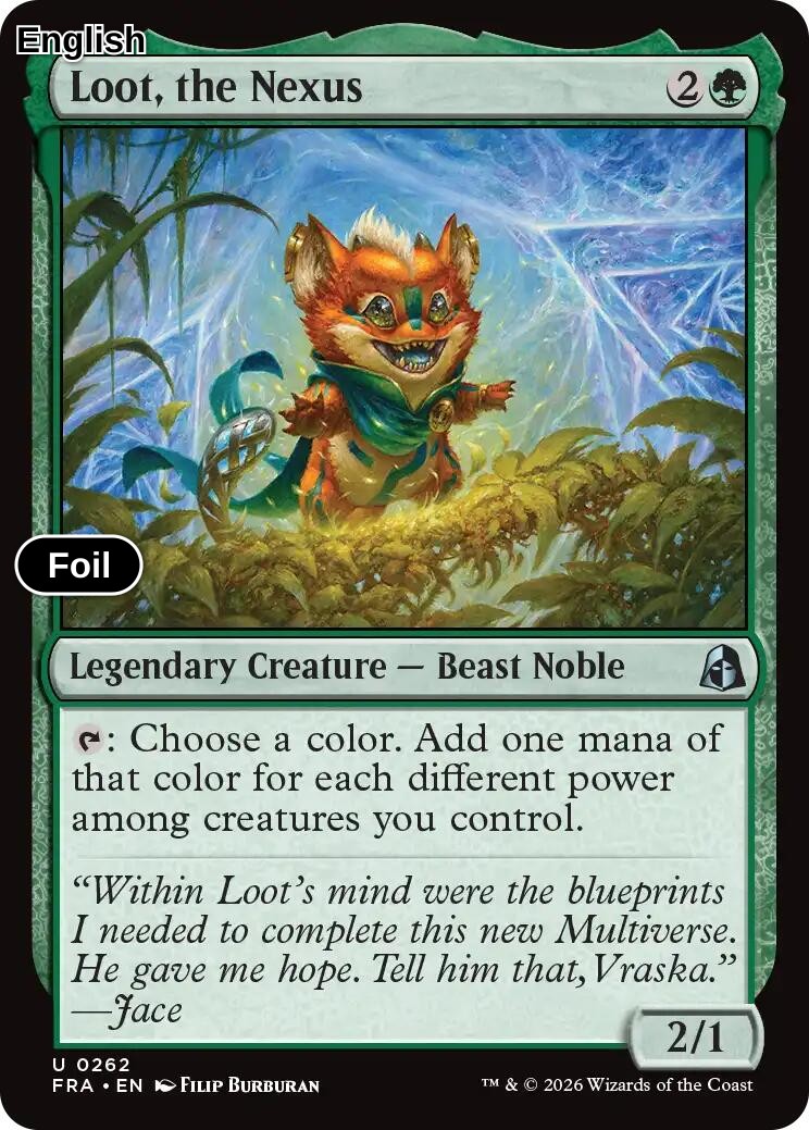 Loot, the Nexus [FRA - 262] U Reality Fracture - Foil
