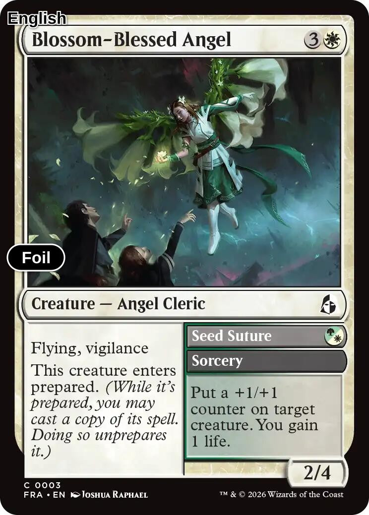 Blossom-Blessed Angel [FRA - 3] C Reality Fracture - Foil