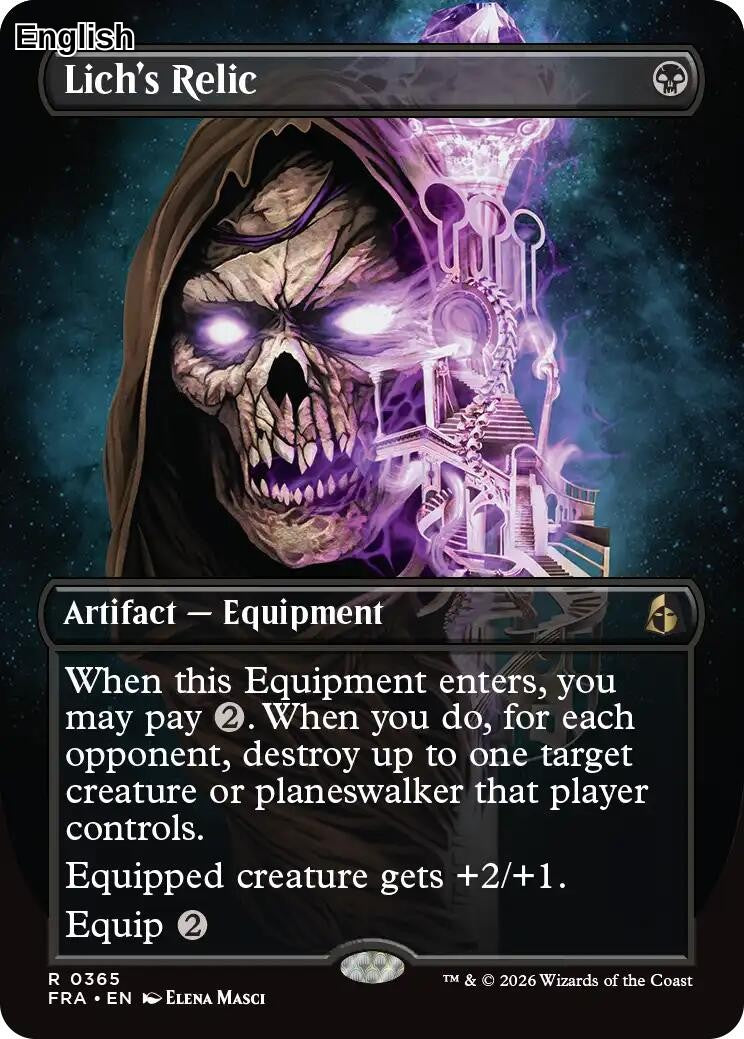Lich's Relic (Borderless)