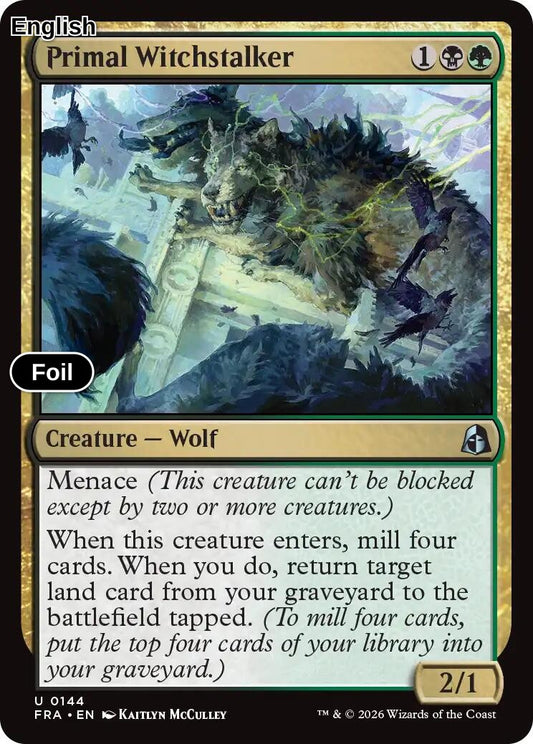 Primal Witchstalker [FRA - 144] U Reality Fracture - Foil