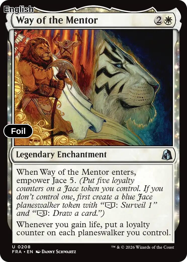 Way of the Mentor [FRA - 208] U Reality Fracture - Foil