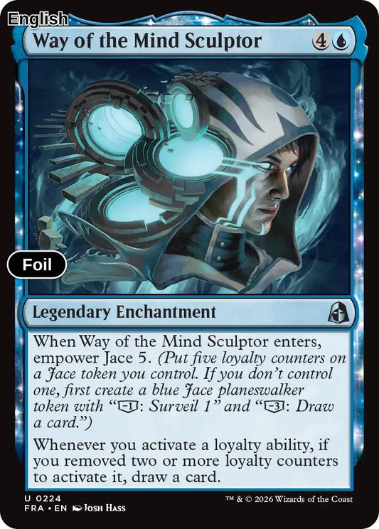Way of the Mind Sculptor [FRA - 224] U Reality Fracture - Foil