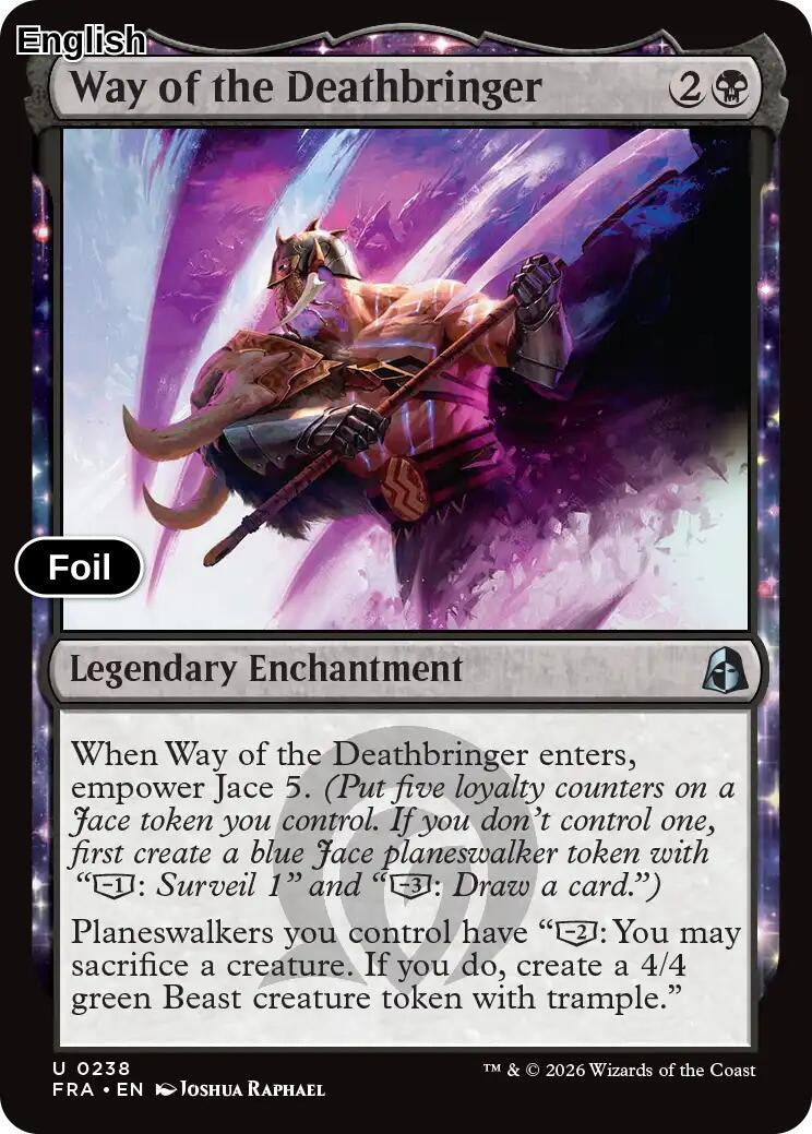 Way of the Deathbringer [FRA - 238] U Reality Fracture - Foil