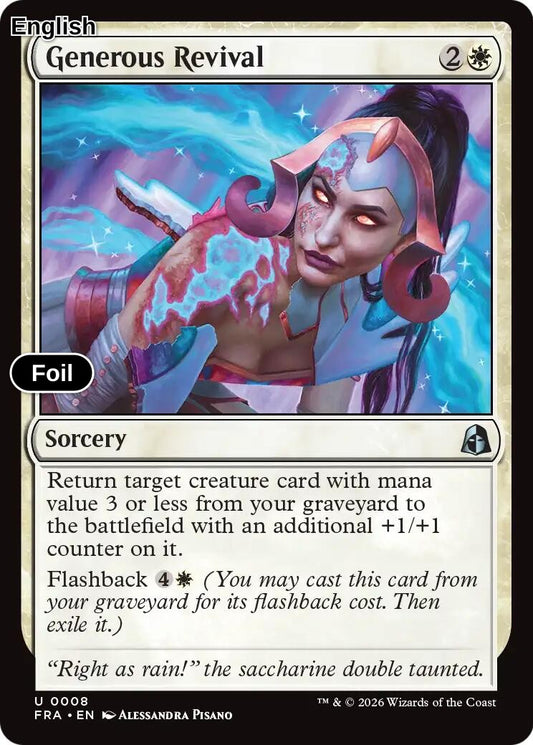 Generous Revival [FRA - 8] U Reality Fracture - Foil