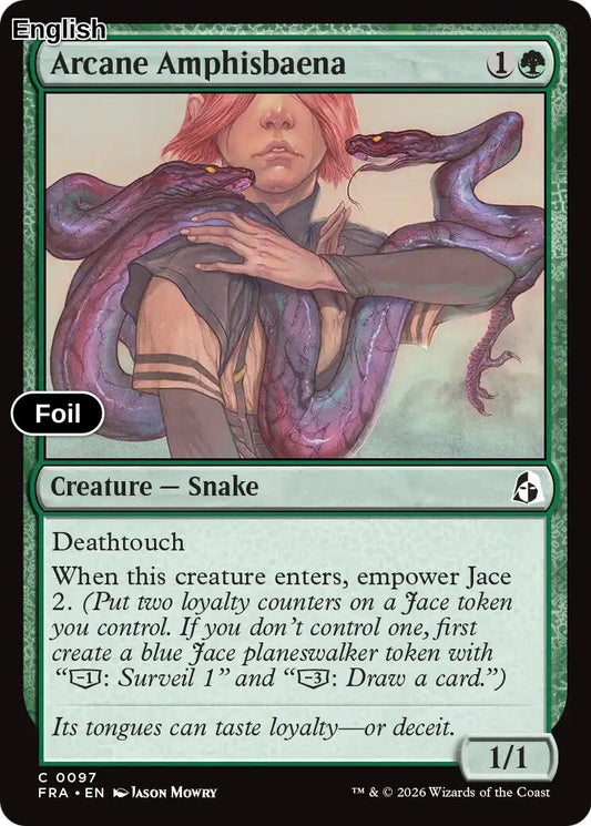 Arcane Amphisbaena [FRA - 97] C Reality Fracture - Foil