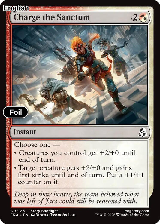 Charge the Sanctum [FRA - 125] C Reality Fracture - Foil