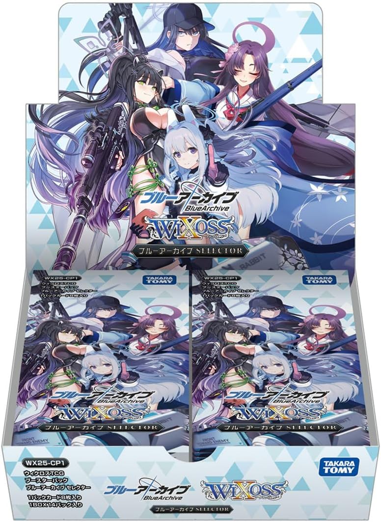 Wixoss WX25-CP1 TCG Booster Pack, Blue Archive, SELECTOR BOX