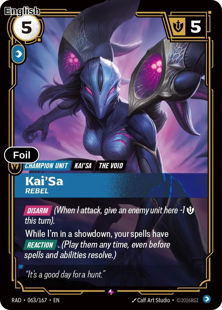 Kai'Sa, Rebel