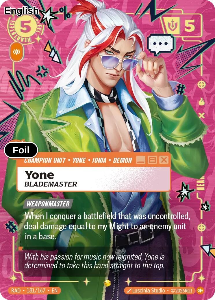Yone, Blademaster (Heartsteel Overnumbered)