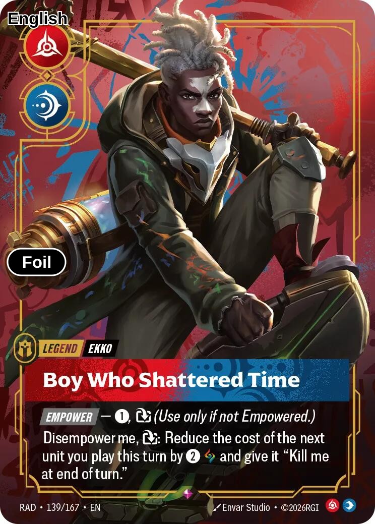 Ekko, Boy Who Shattered Time