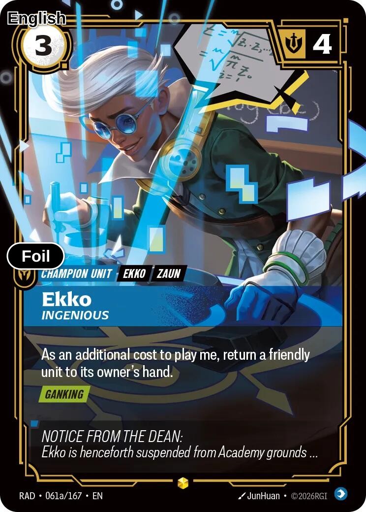 Ekko, Ingenious (Alternate Art)